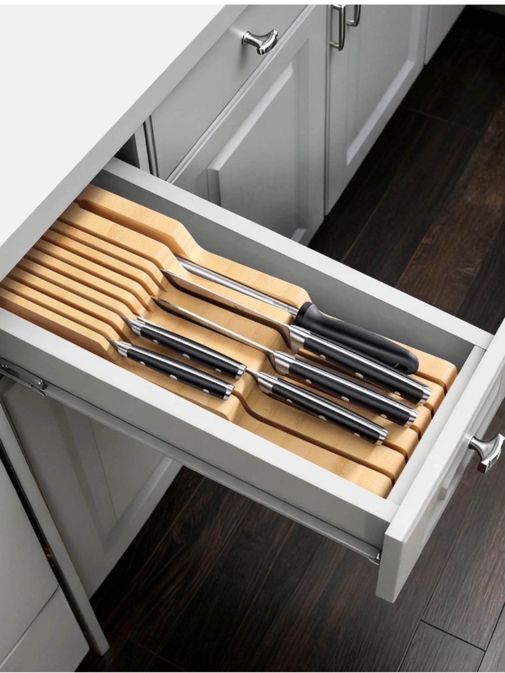 BNIB Cangshan Elko 7 pcs in drawer forged German steel knife setting